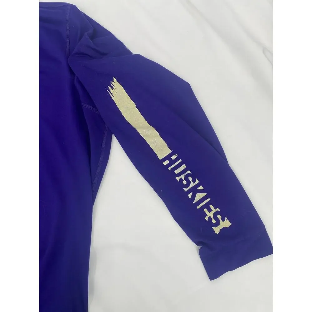 Adidas Creator Tee Purple Gold UW U Dub University of Washington 2XL